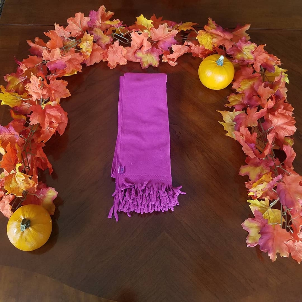 Fuscia Pink Scarf
